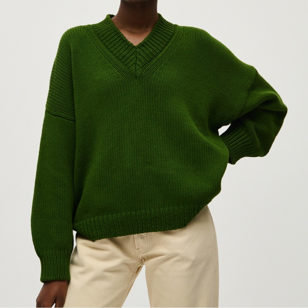 Babaa jumper no64 pine cotton